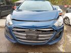 2016 Hyundai Elantra Gt   Синий vin: KMHD35LH4GU268362