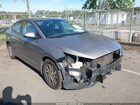 2020 Hyundai Elantra Se Gray vin: KMHD74LFXLU945034