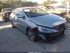 2020 Hyundai Elantra Sel Silver vin: KMHD84LF1LU042378