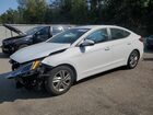 2020 Hyundai Elantra Sel White vin: KMHD84LF1LU931469