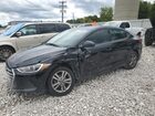 2018 Hyundai Elantra Sel Black vin: KMHD84LF8JU678955