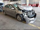 2020 Hyundai Elantra Sel Silver vin: KMHD84LFXLU099324