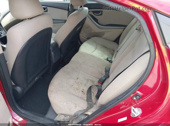 KMHDH4AE7GU587503 2016 HYUNDAI ELANTRA Красный Вид наклейки с VIN-кодом