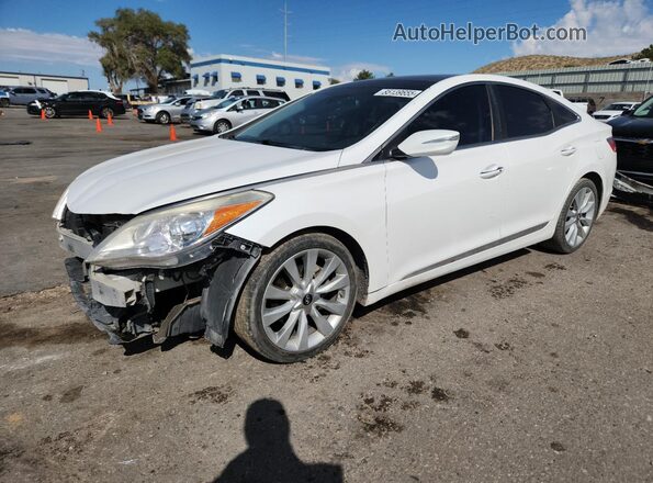 KMHFH4JG3HA591531 2017 HYUNDAI AZERA Белый Передняя левая четверть