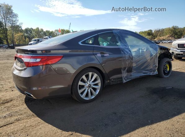 KMHFH4JG6GA540653 2016 HYUNDAI AZERA Brown Rear right