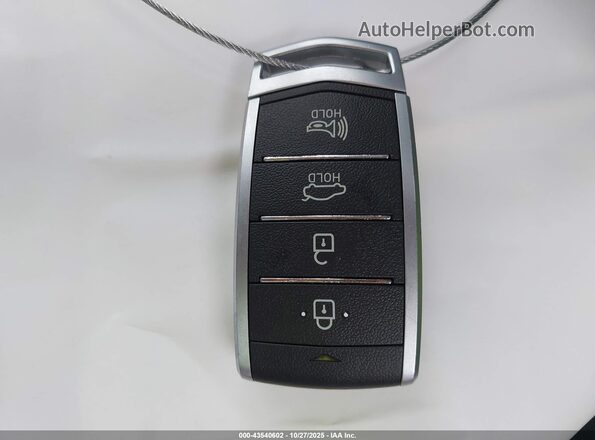 KMHGN4JB6KU290081 2019 GENESIS G80 Синий Вид панели приборов