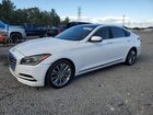 2016 Hyundai Genesis 3.8l White vin: KMHGN4JE7GU107515