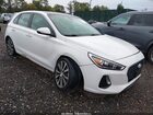 2018 Hyundai Elantra Gt   White vin: KMHH35LE5JU076639