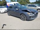 2019 Hyundai Elantra Gt   Gray vin: KMHH35LE8KU091878