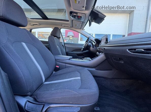 KMHL14JA8NA213980 2022 HYUNDAI SONATA Черный Вид спереди