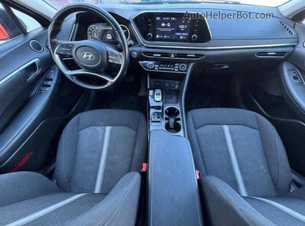 KMHL14JA8NA213980 2022 HYUNDAI SONATA Черный Вид щитка приборов