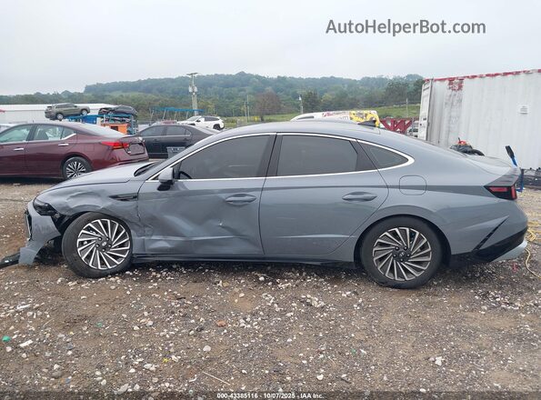 KMHL34JJ0RA094113 2024 HYUNDAI SONATA HYBRID Серый Панорамный вид салона 360°