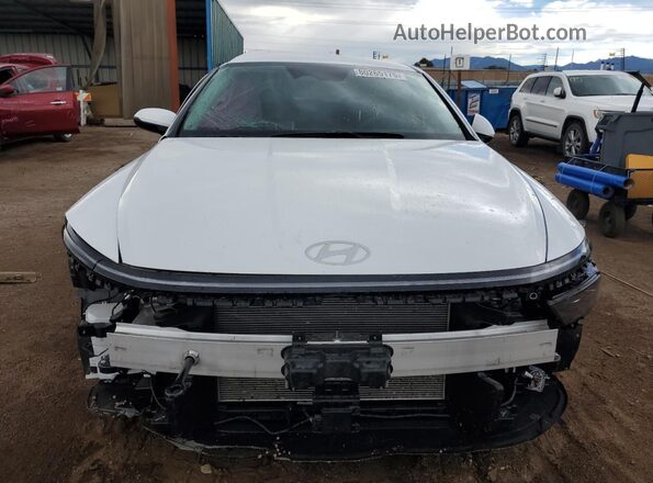 KMHL64JA5SA488591 2025 HYUNDAI SONATA White Vista frontal