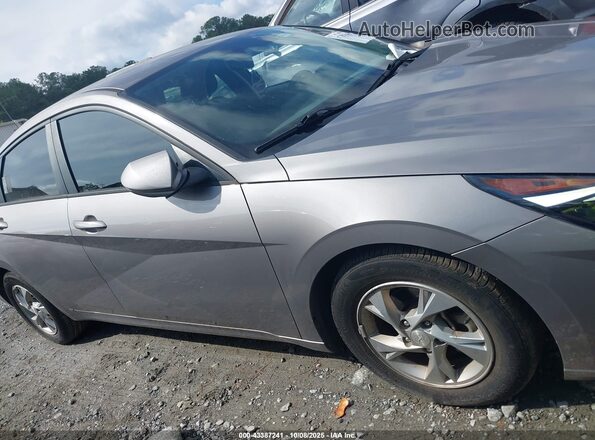 KMHLL4AG3MU130193 2021 HYUNDAI ELANTRA Gray Rear interior view