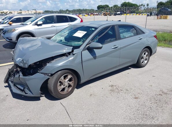KMHLL4AG9MU072736 2021 HYUNDAI ELANTRA Gray Front left