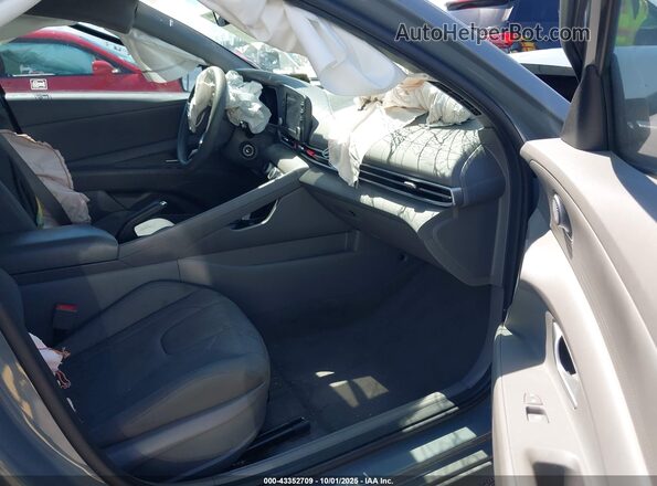 KMHLL4AG9MU072736 2021 HYUNDAI ELANTRA Gray Front interior view