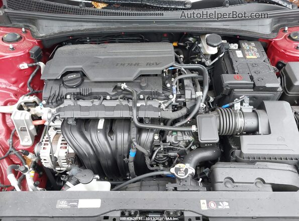 KMHLL4DG2RU778871 2024 HYUNDAI ELANTRA Red Widok z tyłu