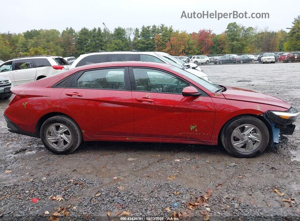 KMHLL4DG2RU778871 2024 HYUNDAI ELANTRA Red Widok wnętrza z tyłu
