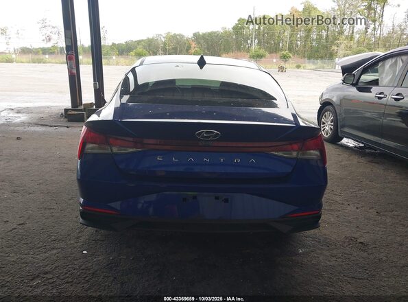 KMHLM4AG2PU395673 2023 HYUNDAI ELANTRA Синий 