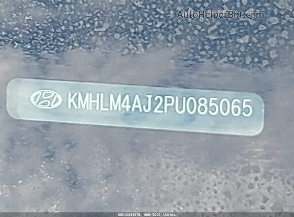 KMHLM4AJ2PU085065 2023 HYUNDAI ELANTRA HYBRID Серый 
