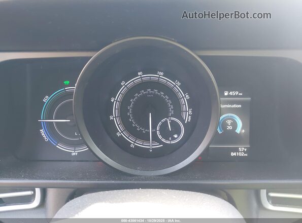 KMHLM4AJ5PU082807 2023 HYUNDAI ELANTRA HYBRID Серый Вид задних сидений