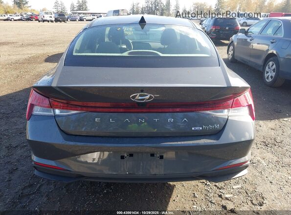 KMHLM4AJ5PU082807 2023 HYUNDAI ELANTRA HYBRID Серый 
