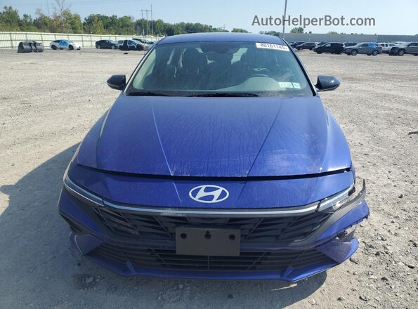 KMHLM4DG5SU008912 2025 HYUNDAI ELANTRA Blue Widok z przodu