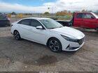 2023 Hyundai Elantra Hybrid Limited White vin: KMHLN4AJ9PU046969