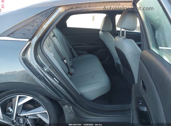 KMHLN4DJ2RU093761 2024 HYUNDAI ELANTRA HYBRID Gray VIN կոդի պիտակի տեսք