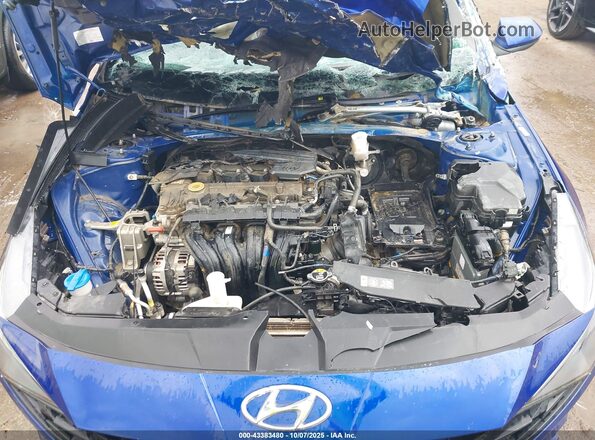 KMHLS4AG7MU212768 2021 HYUNDAI ELANTRA Blue Vista trasera