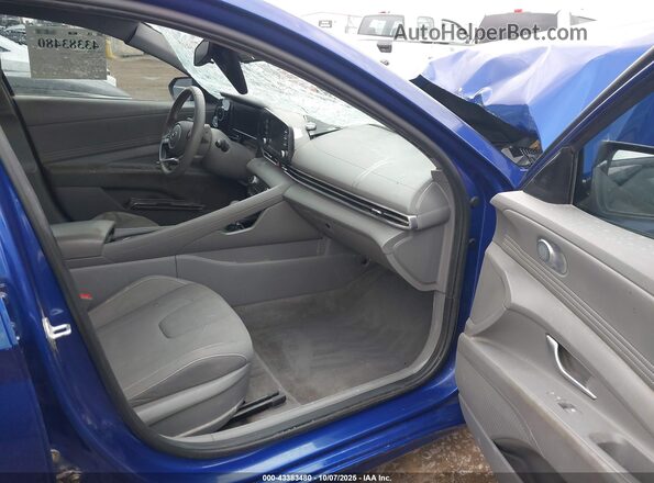 KMHLS4AG7MU212768 2021 HYUNDAI ELANTRA Blue Vista interior delantera