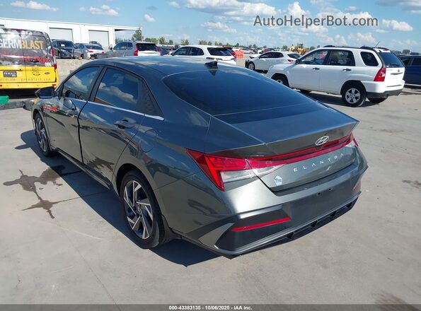 KMHLS4DG4SU912319 2025 HYUNDAI ELANTRA Серый Задняя левая четверть