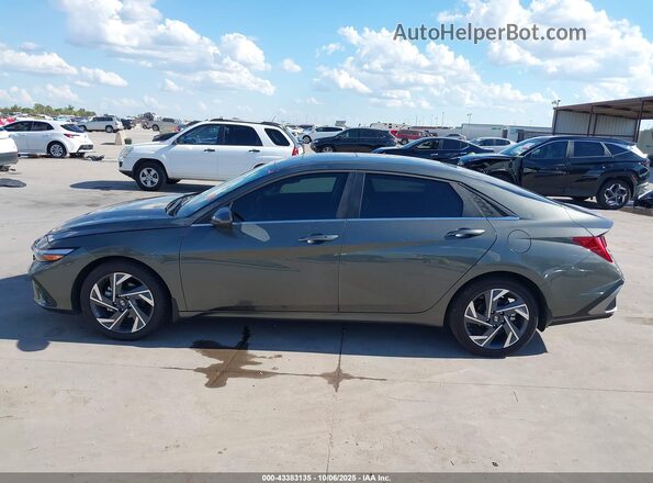 KMHLS4DG4SU912319 2025 HYUNDAI ELANTRA Серый Панорамный вид салона 360°
