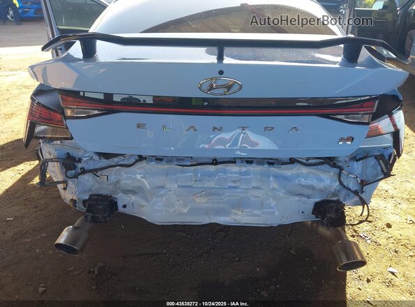 KMHLW4AK6NU004441 2022 HYUNDAI ELANTRA N Синий Вид спереди