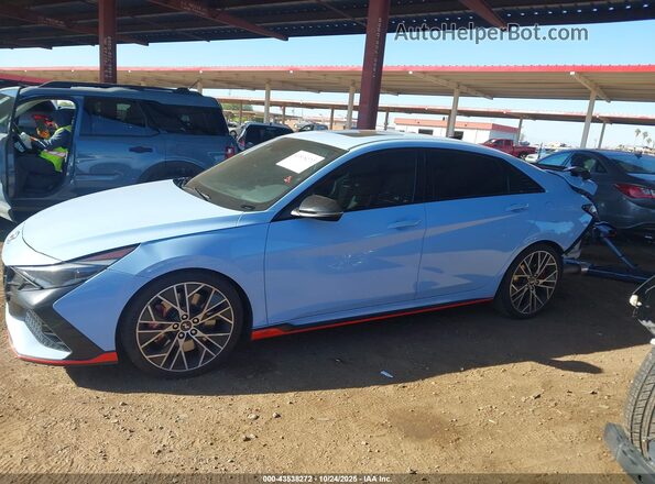 KMHLW4AK6NU004441 2022 HYUNDAI ELANTRA N Синий 