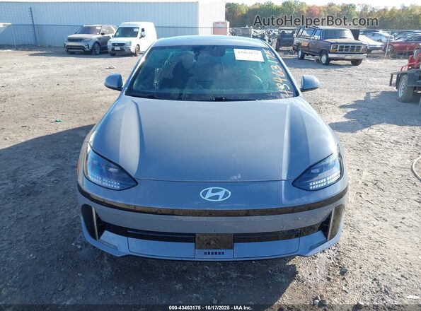 KMHM24AB8PA046503 2023 HYUNDAI IONIQ 6 Blue Вид задньої частини салону