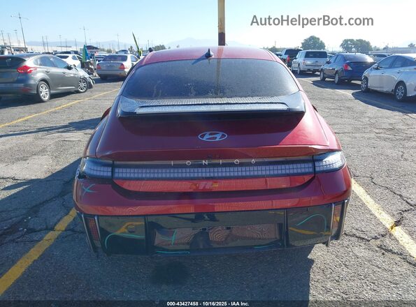 KMHM34AA5PA047323 2023 HYUNDAI IONIQ 6 Maroon 