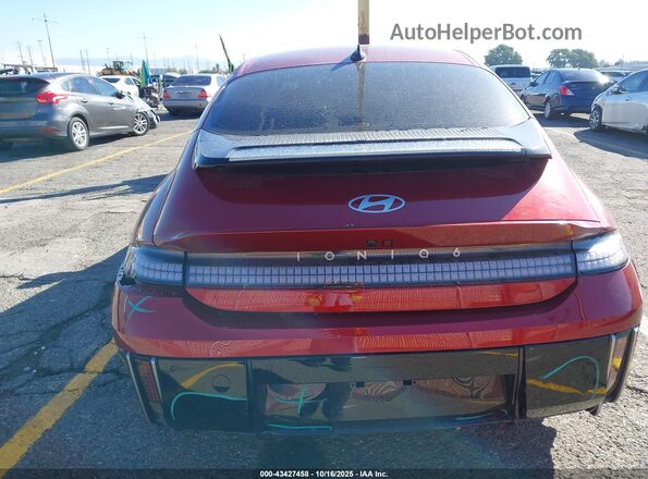 KMHM34AA5PA047323 2023 HYUNDAI IONIQ 6 Maroon 