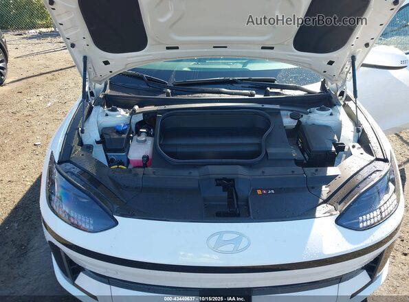 KMHM34AAXPA049245 2023 HYUNDAI IONIQ 6 Белый Вид сзади