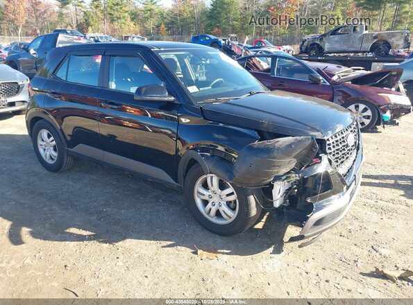 KMHRB8A32LU031641 2020 HYUNDAI VENUE Черный Передняя правая четверть