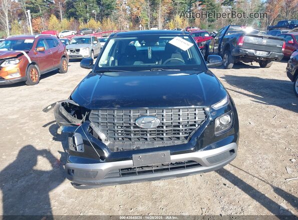 KMHRB8A32LU031641 2020 HYUNDAI VENUE Черный Вид спереди