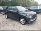 2022 Hyundai Venue Se Black vin: KMHRB8A3XNU198445