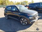 2021 Hyundai Venue Sel Черный vin: KMHRC8A30MU116167