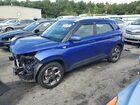 2022 Hyundai Venue Sel Blue vin: KMHRC8A32NU201352