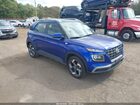 2021 Hyundai Venue Sel Blue vin: KMHRC8A37MU098573