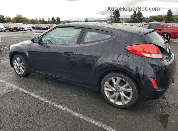 KMHTC6AD0HU309119 2017 HYUNDAI VELOSTER Black Tył lewy