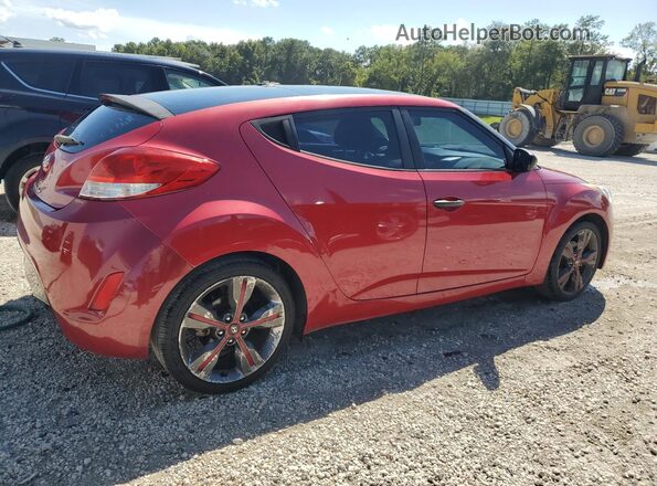 KMHTC6AD4GU290959 2016 HYUNDAI VELOSTER Red წინა მარჯვენა