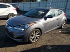2016 Hyundai Veloster Gray vin: KMHTC6AD5GU267402