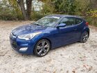 2016 Hyundai Veloster Blue vin: KMHTC6AD6GU302528