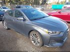 2020 Hyundai Veloster 2.0 Premium Gray vin: KMHTG6AF3LU031489